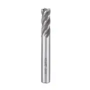 8mm Shank 8mm x 19mm Straight Flat Nose End Mill Cutter CNC Router Bits 4 Flute