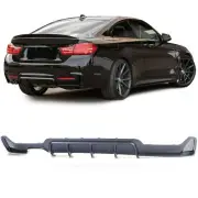 Rear Diffuser Black Matte for BMW 4er F32 F33 F36 2013-2021 With M-PACKET