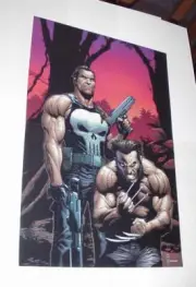 Punisher and Wolverine Poster # 1 Gary Frank