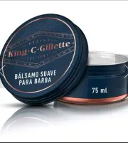 Bálsamo Suave Para Barba King C. Gillette 75ml