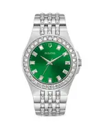 Bulova Crystal Watch, 42mm
