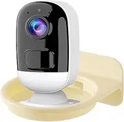 Wall Mount Camera Holder - Round Wall Mounted Holder Bracket Camera Holder Shelf,Storage Shelf No Drilling Floating Wall Shelf for Speaker & Camera