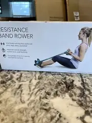 Elastic Pull Ropes Exerciser Rower Belly Resistance Band Gym Sport Training