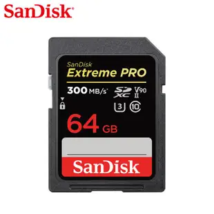 SANDISK 32G 64G 128G Extreme PRO SDHC SDXC UHS-II U3 V90 記憶卡