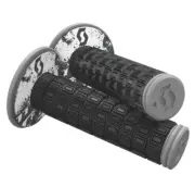 Scott Motorcycle MX Handlebar Grips Mellow Black/Gray Handlebar donuts New
