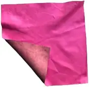 [Mulch Leather Co] Pink Nappa Soft 12"x12" Premium Quality Sheepskin Genuine Leather Hide- NO Holes & Cuts