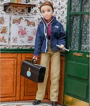 Breyer Horses Traditional Series Accessories |Veterinarian Riley with Vet Kit | Doll |Model #561
