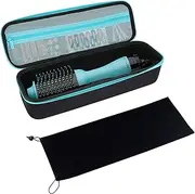Jarttarn Hard Travel Case for Revlon Hair Dryer Brush, Hot Tools One-Step Hair Dryer and Volumizer Styler, Hot Air Brush Carrying Case Box (Black)