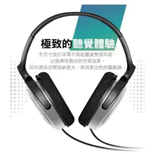 芯鈊3C--PHILIPS 飛利浦 有線頭戴式耳機 SHP2500/10