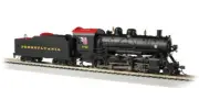 Bachmann Trains 57909 HO Scale Pennsylvania Railroad Baldwin 2-8-0 Steam #7746