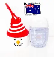 BATH & BODY WORKS Almond Blossom & Snowman Holder 29ML POCKETBAC HAND SANITIZER