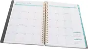 CANIGHT Portable Student Planner Notebook with Cover Daily Organizer for Academic and Office Use Smooth Writing Surface for Students Travelers and Teachers