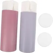 HAWILLOSCH 2Pcs Car Tissue Holder Cylinder Portable Refillable Tissue Containers for Automotive Interior Accessories Compact Tissue Box for Car for Vehicle Home Use