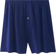 [Generic] Heavy Weight Long Underwear Mens Loose Plus Size Pants Pajamas Shorts. Mens Dinosaur Underwear