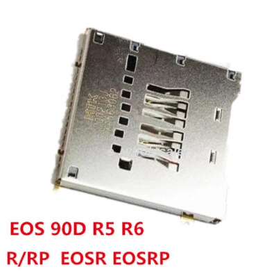 NEW Original For Canon EOS R5 R6 R/RP EOSR EOSRP Camera SD Card Slot Part