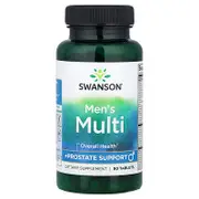 Swanson, Men's Multi + Prostate Support, 90 Tablets
