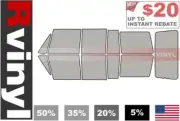Rtint Precut Window Tint Kit for Mitsubishi Montero 1989-1991 Tinting Films (for: Mitsubishi)