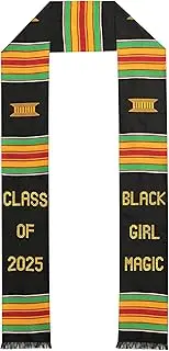 [Serape Scholars] Black Girl Magic Graduation Stole 2025, Black Girl Magic 2025