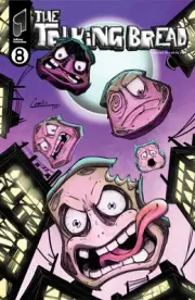 TALKING BREAD #8 GEEK MARKETS EXCLUSIVE COVER BY CAMILLO HALFTONE PRODUCTIONS...