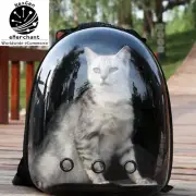 Portable Transparent Cat Backpack, Breathable Space Capsule for Pet Travel