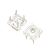 10 pcs Piranha Red LED Diode Lights Super Flux 4 pins Clear DC2-2.2V