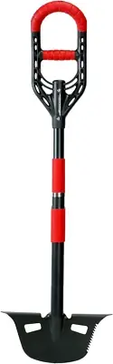 Reinforced Fibreglass Garden Edger with Dual Grip and Root Saw Cutter