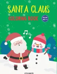 在飛比找博客來優惠-Santa Claus colouring books: F
