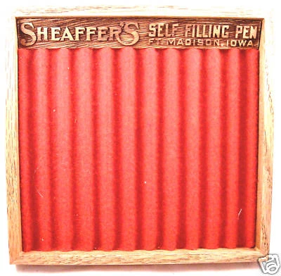 Sheaffer's Reproduction Pen Tray
