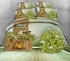 Verdant Flat Woods 3D Printing Duvet Quilt Doona Covers Pillow Case Bedding Sets