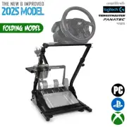 Pro Racing Simulator Folding Wheel Stand Cockpit Thrustmaster Logitech Fanatec