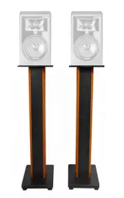 Rockville 36” Studio Monitor Speaker Stands For JBL 305P MKII Monitors