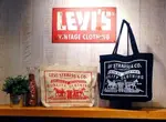 7-11 LEVIS 聯名帆布大肩背袋 經典黑 拆賣單售