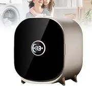 Small Tumble Dryer,Portable Clothes Dryer, 5kg Portable Condenser Tumble Dryer, 18L Vented Tumble Dryer, 35 db Silent Compact Spin Dryer, Perfect for Counter Top