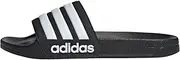 [adidas] Sportswear Adilette Shower Slides,Cloud White/Core Black/Cloud White
