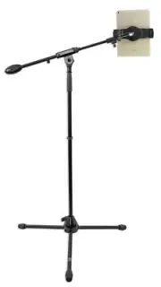 Samson Telescoping Smartphone/Tablet Mount Boom Stand w/ Tripod Base