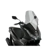 PUIG SCREEN V-TECH LINE TOURING FOR HONDA PCX125 21-24 CLEAR SMOKE