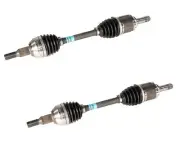 Pair Set 2 Front CV Axle Shafts Kit ACDelco GM OE For Enclave Acadia Outlook