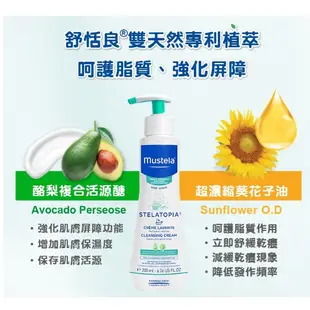 慕之恬廊Mustela 舒恬良雙潔乳200ml  立康藥局