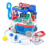 Kid Connection Doctor Cart, 34 Pieces, Toddler Toys