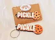 Pickleball key ring, Bag tag, key holder, bag bling, Paddle case bling