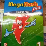 全新~國小文法教材MEGAFLASH PLUS 1（附CD)/兒童美語教材