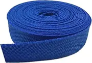Webbing ，Strapheavy Duty Nylon Webbing， Strap for Bags Webbing Strap 25mm, Heavy Duty Polypropylene Webbing Strap Tape 38mm for Backpack Luggage Strapping Outdoor DIY Crafts(Blue,38MM x 20Yards)