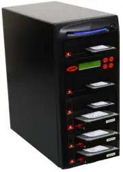 Systor 1:5 SATA 2.5" 3.5" SSD HDD Hard Drive Duplicator & Sanitizer - 9GB/Min