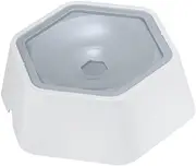 Water Bowls for Dogs,Puppy Spill-Proof Slow Feeder - Anti-Slip Feeder No-Splash Bowl for Messy Drinkers Outdoor Pet Animal Dogs Cats
