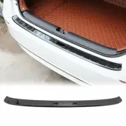 Rear Bumper Sill Protector Guard Exterior Trim for Honda Accord 2018+ ABS Black (for: Honda)
