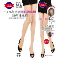 在飛比找蝦皮購物優惠-香川KAGAWA 100%全透明超彈性絲襪褲襪 黑色/膚色 