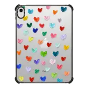 iPad 10.9-inch (10th gen) iPad Impact Case Polka Daub Hearts
