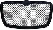 Automobiles Parts Accessories Compatible For Chrysler Grille 300C 2005-2010 Honeycomb Grille Without Emblem Exterior Parts Racing Grills