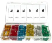 120 pc Blade Fuse Assortment Auto Car Truck Motorcycle FUSES Kit ATC ATO ATM