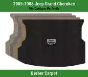 Lloyd Berber Cargo Carpet Mat for '05-08 Jeep Grand Cherokee w/Jeep Grill Logo (for: Jeep)